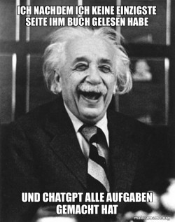 Laughing Albert Einstein