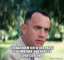Forrest Gump just like that