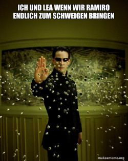 Neo Stopping Bullets