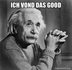 Serious Albert Einstein