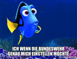 Dory from Nemo  (5 second memory)