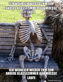 Waiting Skeleton