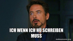 Tony Stark Eye Roll