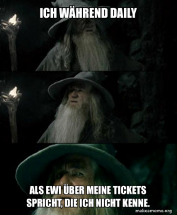 Confused Gandalf