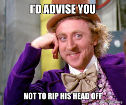 Willy Wonka Sarcasm Meme