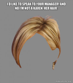 The Karen Hair