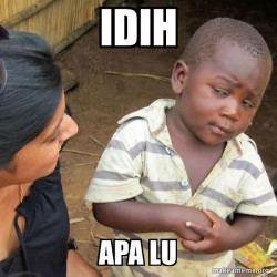 Skeptical Third World Kid