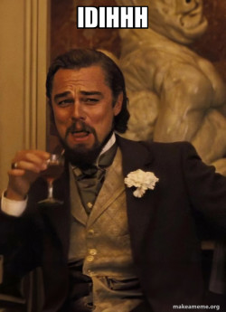 Leonardo DiCaprio Laughing Django