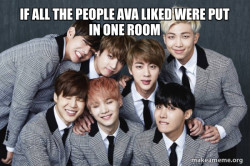 K-Pop Band BTS (Bangtan Boys)