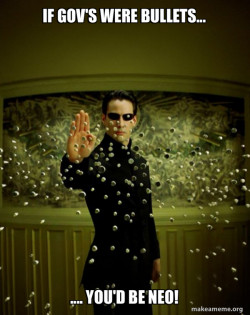 Neo Stopping Bullets