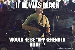 apprehended alive