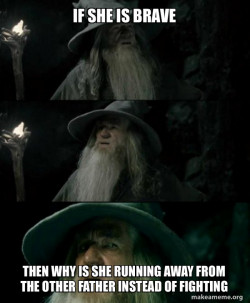 Confused Gandalf