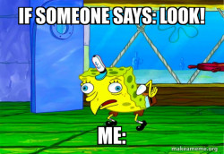Mocking SpongeBob