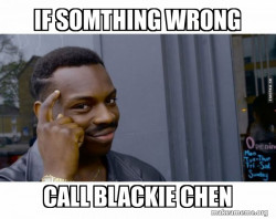 Roll Safe Black Guy Pointing at His Head 