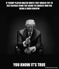 Trump Sitting In Chair - I Am In Their Way
