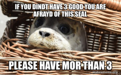 #save seal from his ego