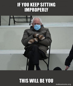 Bernie Sanders at the Inauguration