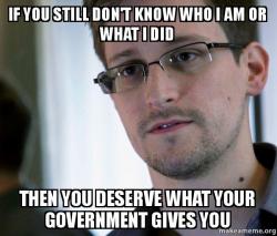 Edward Snowden (NSA Whistle Blower)