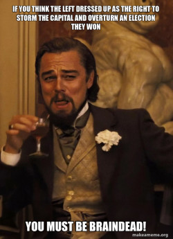 Leonardo DiCaprio Laughing Django