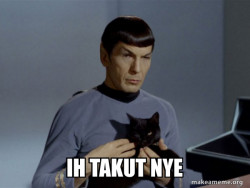 Spock and Cat Meme