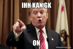 Donald Trump Says