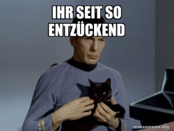 Spock and Cat Meme