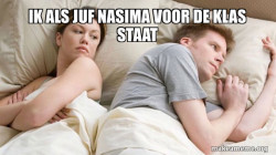 Couple thinking in bed