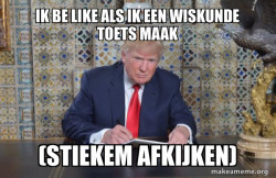 Donald Trump Writing Speech