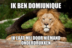 Ik ben een strijder