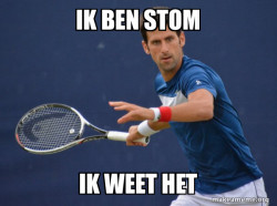 Sudden Clarity Djokovic