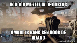 Ik eet een stop zuiger