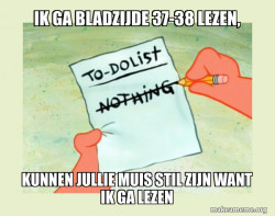 To Do List - Nothing
