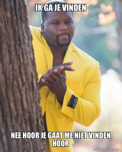 Anthony Adams in Yellow Suit Rubbing Hands
