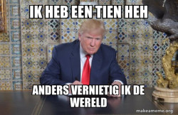 Donald Trump Writing Speech