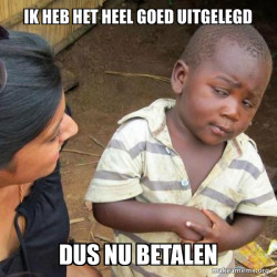 Skeptical Third World Kid