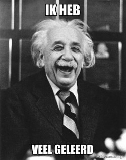 Laughing Albert Einstein