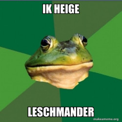 Foul Bachelor Frog