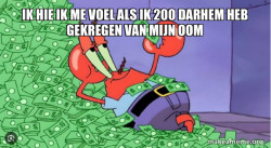 Mr Krabs Money