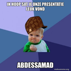 Scumbag Success Kid