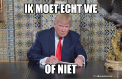 Donald Trump Writing Speech