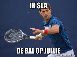 Sudden Clarity Djokovic