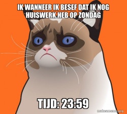 Cartoon Grumpy Cat