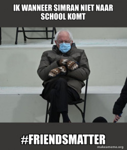 Bernie Sanders at the Inauguration
