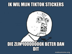 Y U No