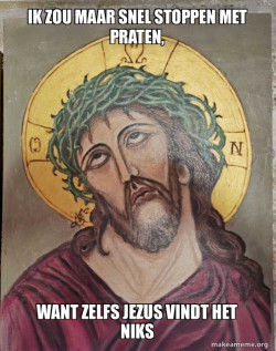 Jesus Is So Done With This Shit
