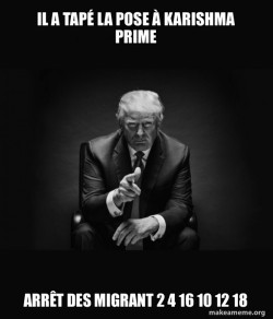 Trump Sitting In Chair - I Am In Their Way