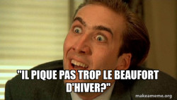 Sarcastic Nicholas Cage
