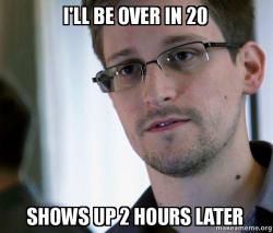 Edward Snowden (NSA Whistle Blower)