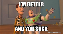 Buzz and Woody (Toy Story) Meme