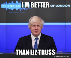 Boris Johnson  truss